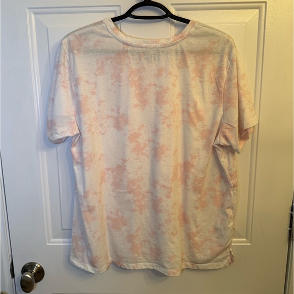 Eddie Bauer - White & Pink Tie Dye T-Shirt - Picture 3 of 5